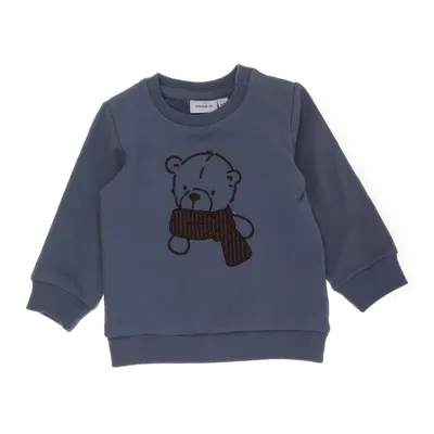 Collegetröja (Blå) från Name It Elastan, Ekologisk bomull
