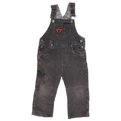 Dungarees (Gray) from Papagino Cotton
