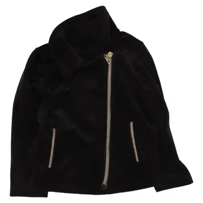 Biker jacket (Black) from Blukids Elastane, Polyester