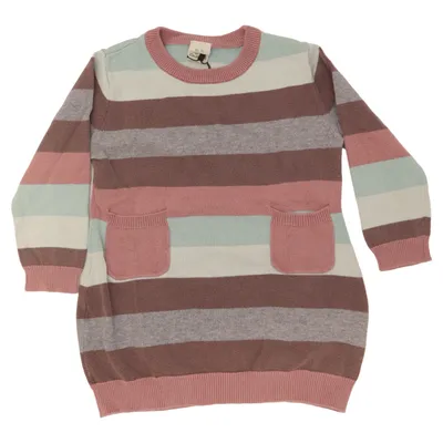 Dress (Pink, Blue, Gray) from Alana Organic cotton