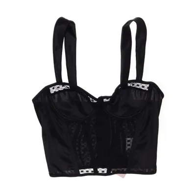 Bustier (Sort) fra Shein Bae Elastan, Polyester