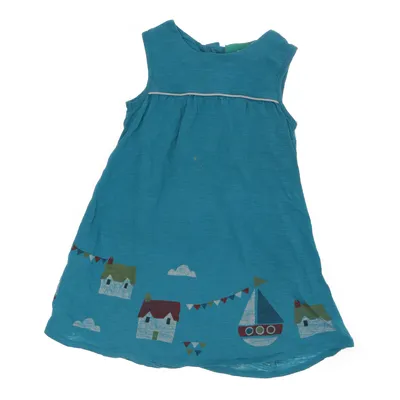 Klänning (Blå, Flerfärgad) från Little Green Radicals Ekologisk bomull
