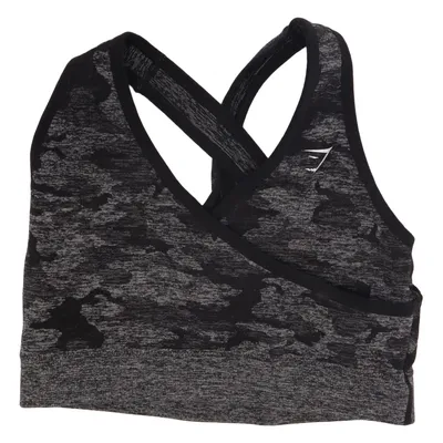 Sport-BH (Grå, Svart) från Gymshark Elastan, Polyamid, Polyester