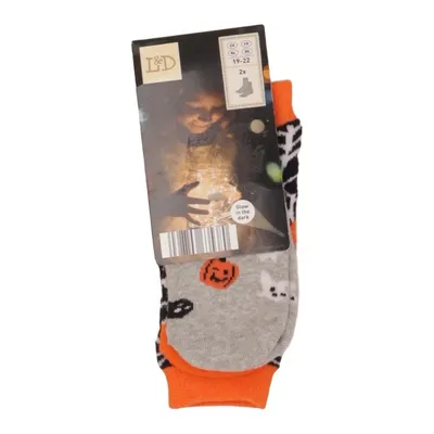 Chaussettes (Gris, Multicolore) de L&D