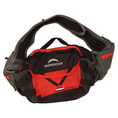 Waist bag (Gray, Red) from Nordcap