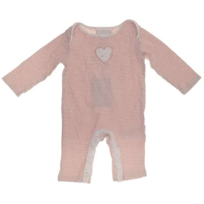 Sparkedragt (Pink, Hvid) fra The Little White Company Økologisk bomuld