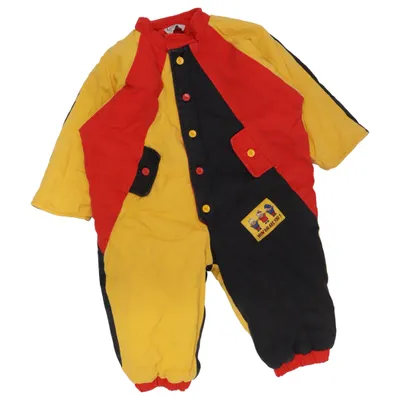 Combinaison blouse (Jaune, Rouge, Noir) de Formicula Coton, Polyester
