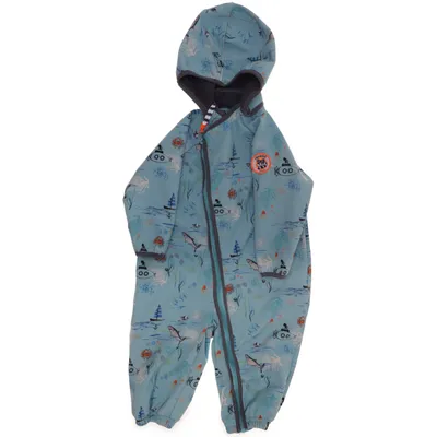Overall (Blue, Multicolored) from Racoon Polyester