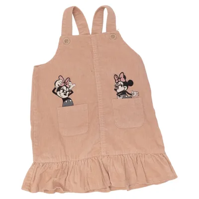 Dungaree dress (Pink) from Disney Baby Cotton