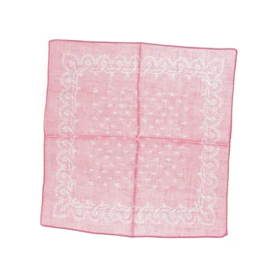 Näsduk (Rosa, Vit)