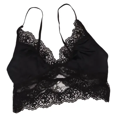 Bralette (Black) from H&M Polyamide, Elastane