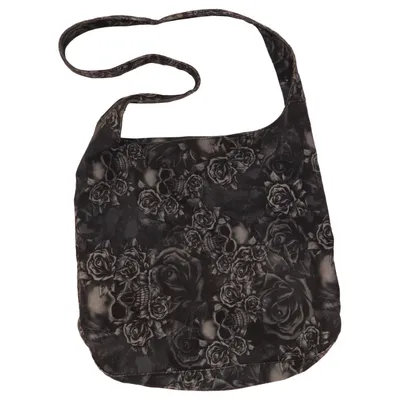Sac à bandoulière (Noir, Gris) de Rock Rebel Polyester