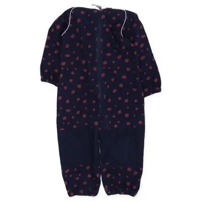 Combinaison blouse (Bleu, Rouge) de Tchibo Élasthane, Polyester