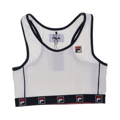 Sports bra (White, Blue, Red) from Fila Cotton, Elastane