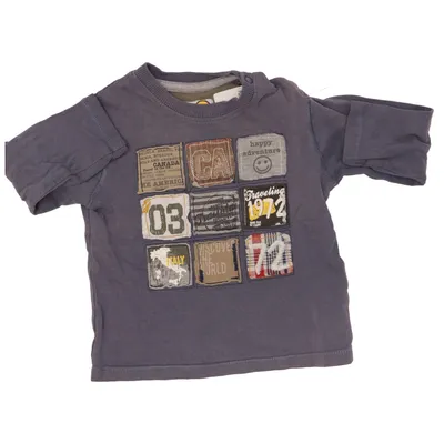 T-shirt à manches longues (Bleu, Multicolore) de Baby Club by C&A Coton