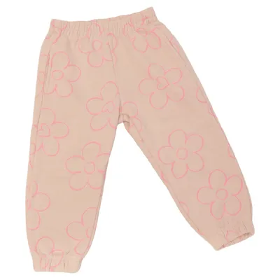 Sweatpants (Beige, Pink) from Zara