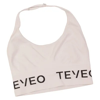 Sports bra (White) from Teveo Elastane, Polyamide, Polyester