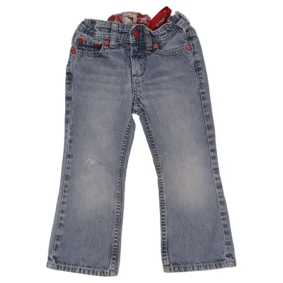 Spijkerbroek (Blauw) van H&M x Hello Kitty Katoen
