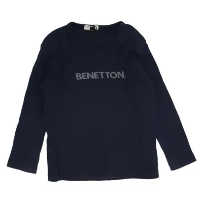 Långärmad t-shirt (Blå) från Benetton Baby Bomull
