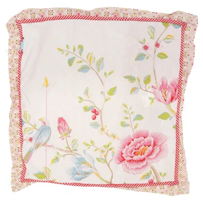 Cushion cover (White, Pink, Green) from Pip Bed & Bath Cotton
