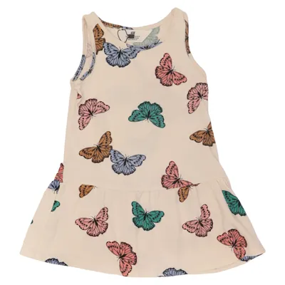 Dress (Beige, Multicolored) from H&M Kids Cotton