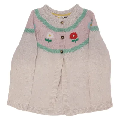 Cardigan (Beige, Roze, Groen, Meerkleurig) van Babyboden Katoen, Polyamide, Wol