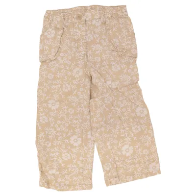 Bukser (Beige) fra Topolino Bomuld, Linned