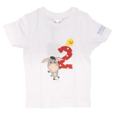 T-shirt (White, Multicolored) from Babydream