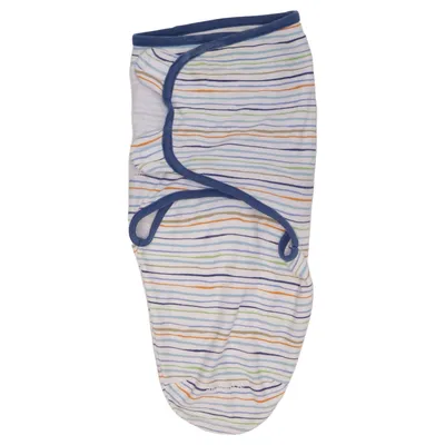 Swaddle sack (White, Blue, Multicolored) from SwaddleMe Cotton