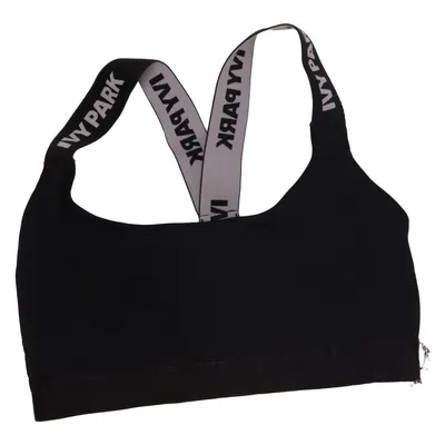 Sports bra (Black) from Ivy Park Elastane, Polyamide, Polyester