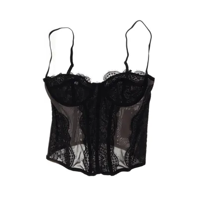 Bustier (Svart, Beige) från Out from Under Elastan, Nylon