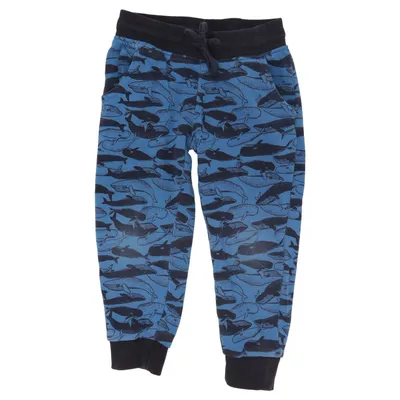 Pantalon de survêtement (Bleu, Noir) de Cupcake Coton, Polyester