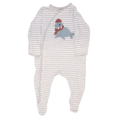 Barboteuse (Gris, Blanc) de Baby C&A Coton
