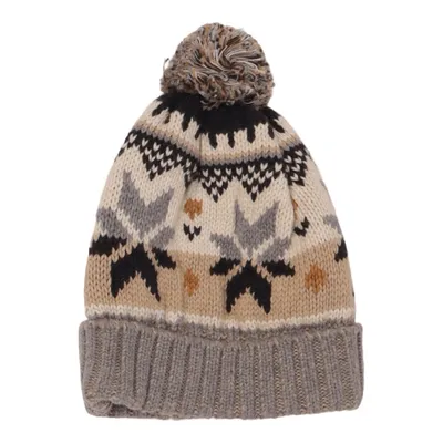 Pompon muts (Grijs, Meerkleurig) van People Wear Organic