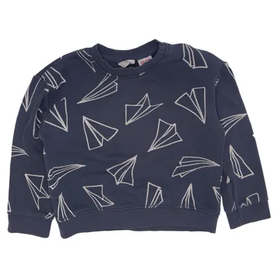 Collegetröja (Blå, Vit) från Zara Baby Bomull, Polyester