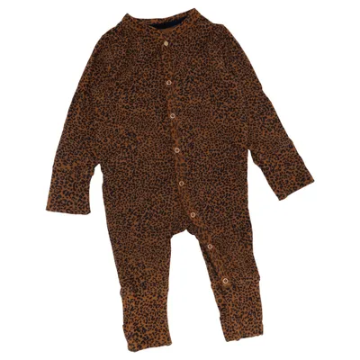 Strampler (Braun, Schwarz) von Tumble 'N Dry Elasthan, Bio-Baumwolle