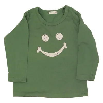 Långärmad t-shirt (Grön) från Benetton Baby Bomull