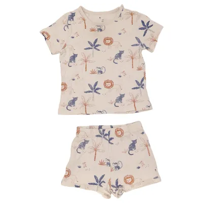 Pajamas (White, Blue, Brown) from Kiabi