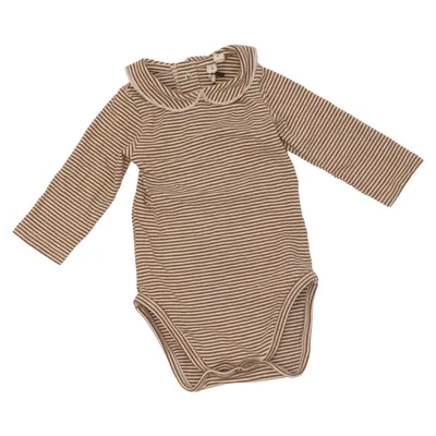 Body (Brown, White) from Gray Label Elastane, Organic cotton