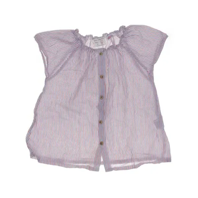 Chemise à manches courtes (Blanc, Rouge, Bleu) de Zara BabyGirl