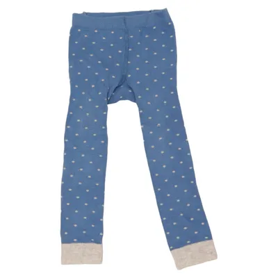 Leggings (Blauw, Wit, Grijs) van Babyboden Katoen, Elastaan, Polyamide