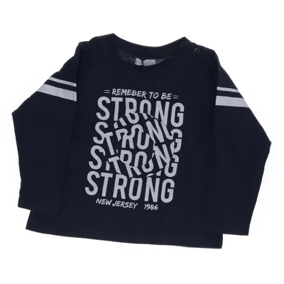 T-shirt à manches longues (Bleu, Blanc) de Baby Club