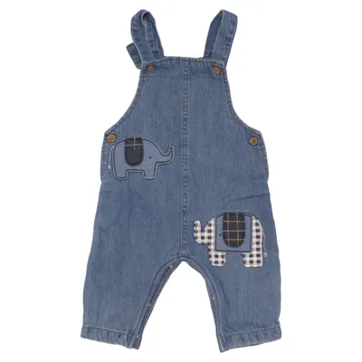 Tuinbroek (Blauw, Meerkleurig) van Next Baby Katoen, Gerecycled polyester