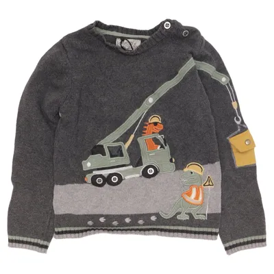 Tröja (Grå, Flerfärgad) från Ministry of Rascals Bomull