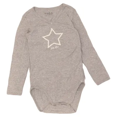 Body (Gris) de Freds Coton biologique, Viscose
