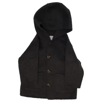 Coat (Gray) from Zara Polyester, Wool