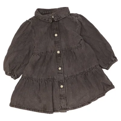 Denim dress (Gray) from Mini Mini Cotton
