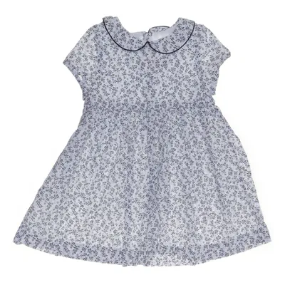 Dress (White, Blue, Multicolored) from Jacadi Cotton