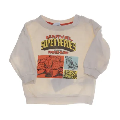 Collegetröja (Beige, Flerfärgad) från Marvel Comics Bomull
