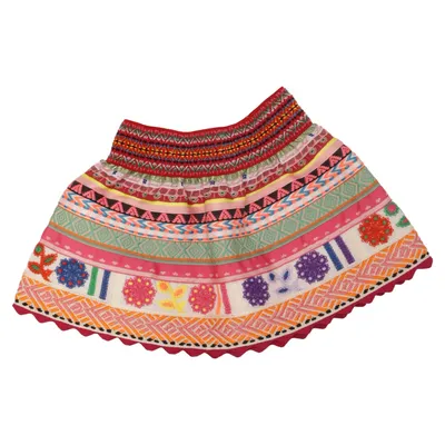 Nederdel (Ribbon Skirt Mini) fra Lena Hoschek Bomuld, Elastan, Polyester